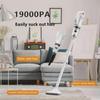 Беспроводной ручной пылесос для автомобиля и дома с большим двигателем, перезаряжаемый, бесшумный, с высокой мощностью всасывания