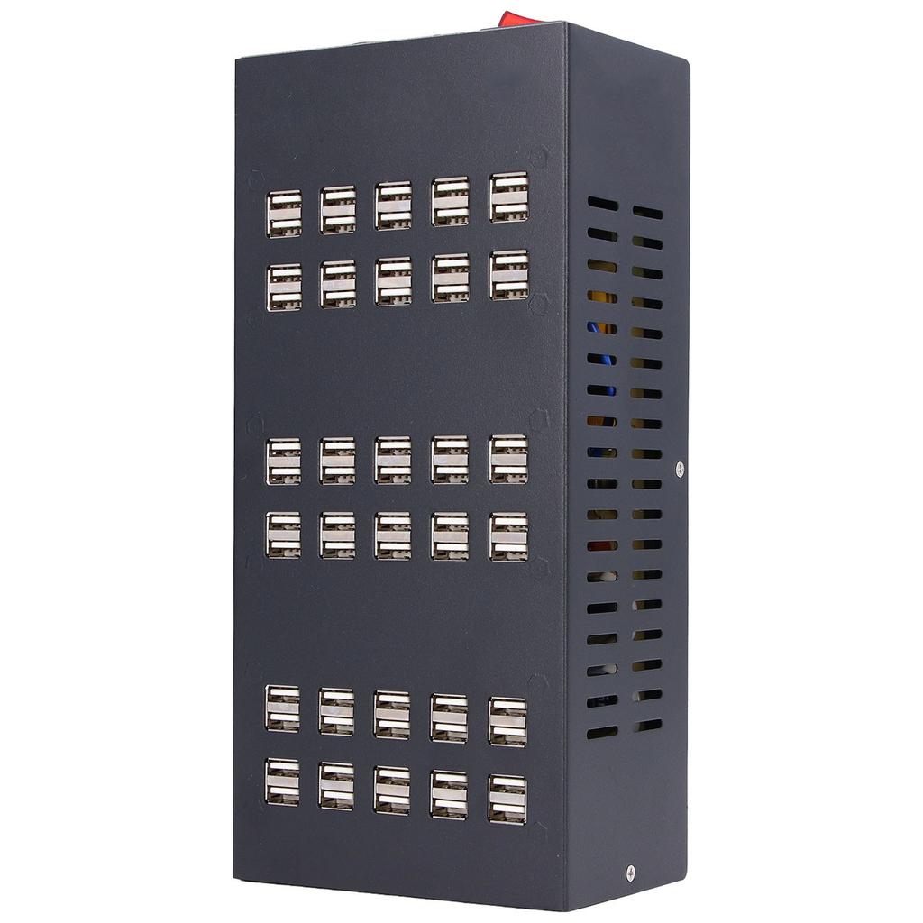 USB зарядное устройство с несколькими портами, двухрядная быстрая зарядка, рядная розетка, электростанция, вход 220 В 50 Гц