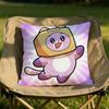 Cartoon LLankyboxes Cushion Cover Soft Reversible Durable Pillow Cover MultiScene Use for Home Car Daily Comfort