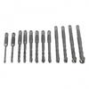 Comprehensive 12Pcs Eccentric Drill Bit Set 3 12mm for All Your Drilling Needs