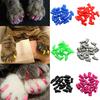 20Pcs Pet Dog Cat Paw Claw  Anti-Scratch Soft Silicone Nail Caps Protective Covers Sheath for Home