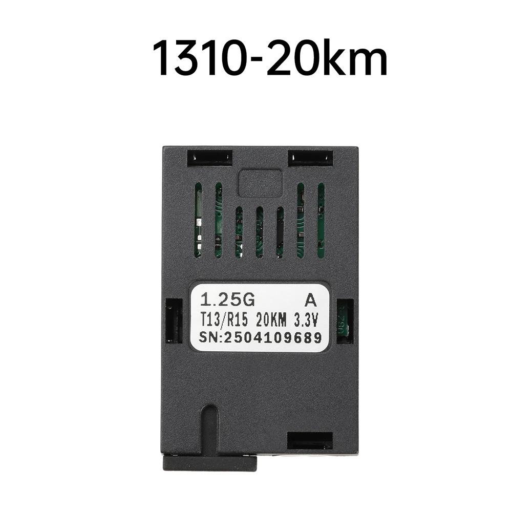 1.25G 1x9 SFP Fiber Optic Module 1000M Gigabit SC Single Mode Single Fiber 1310nm/1550nm 3KM/20KM