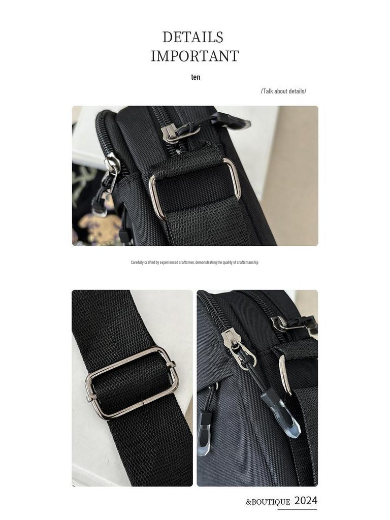 Стильная спортивная сумка-мессенджер для мужчин и женщин - повседневная сумка через плечо для мобильного телефона.