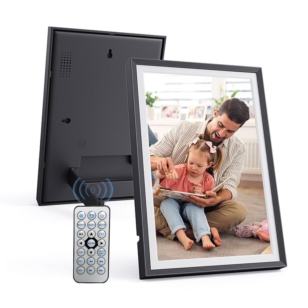 10.1 Inch Digital Photo Frame Desktop Electronic Album 1280*800 IPS Screen Supports Photo/ Video/