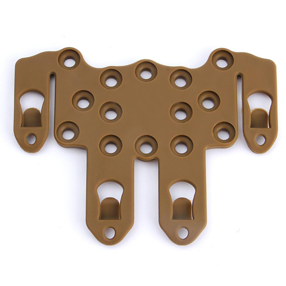 Жилет с нагрудной пластиной CQC для улицы и креплением для нагрудного крепления MOLLE с держателем пластин и пластиной для самолета