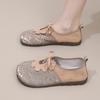 Обувь женская 2025 новая удобная ленивая круглая голова дышащая универсальная женская обувь износостойкая нескользящая модная обувь