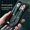 6-Piece Stainless Steel Nail Clippers Manicure Set with Ear Spoon - Nail Tools.