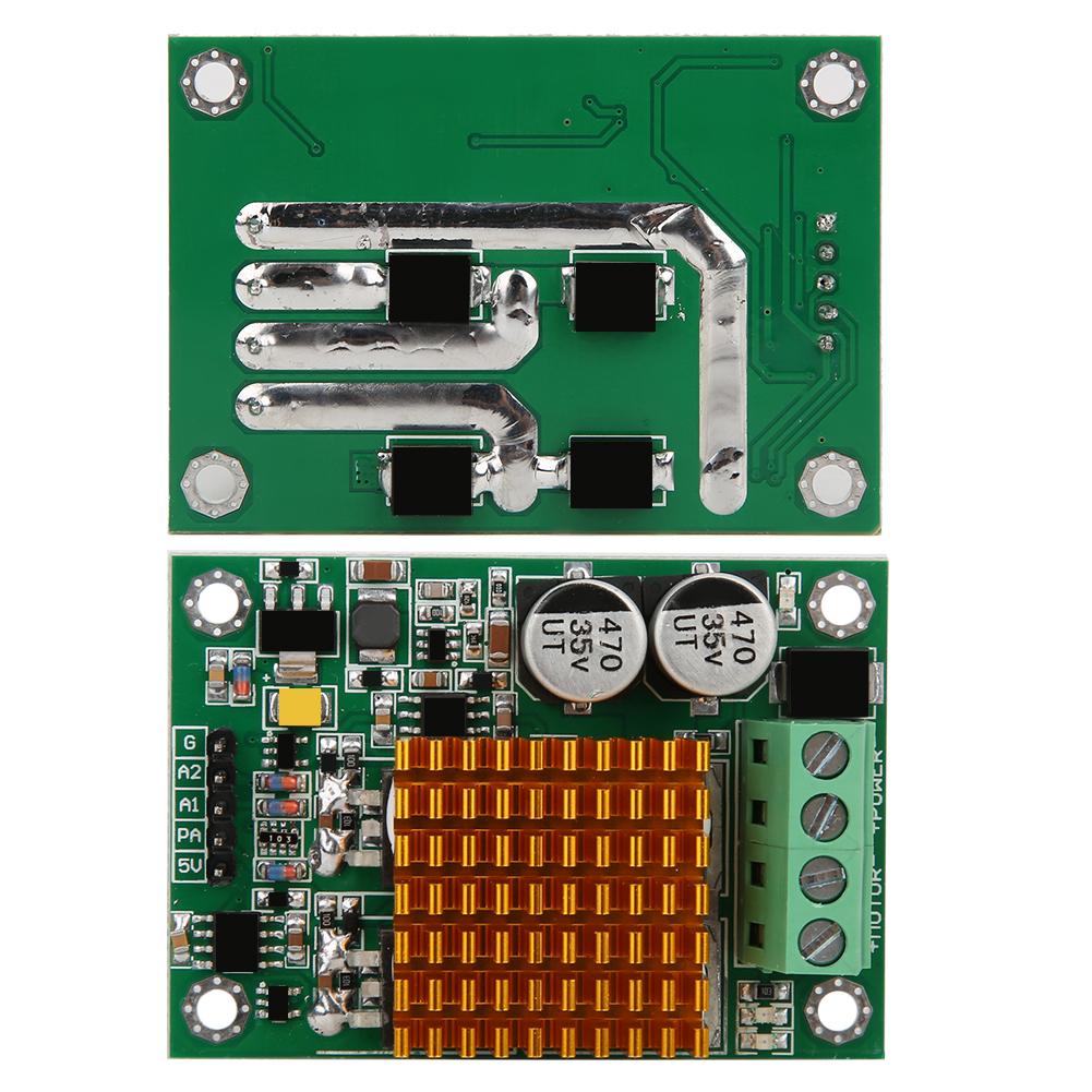 Модуль управления двигателем постоянного тока 30А Высокомощная прецизионная H-мостовая плата управления двигателем