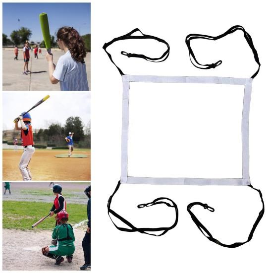 Бейсбольная сетка, зона удара, мишень, регулируемая, простая установка, мишень для софтбола, бейсбола, тренировочное пособие