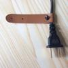 5 шт. кожаный кабель для сматывания кабеля, зарядный кабель, USB-кабель, комплект для хранения, кожаный ремень с регулируемой пряжкой и отверстием