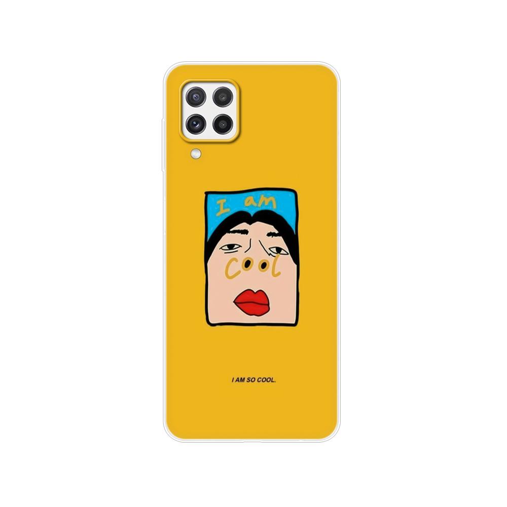 Чехол для Samsung A22, задняя крышка для телефона Samsung Galaxy A22 A22S 5G 4G GalaxyA22 A 22, мягкий силиконовый чехол из ТПУ, принципиально сумка