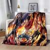 Anime One Piece 3D Printed Art Fleece Blanket for Beds Hiking Picnic Thick Quilt Fashionable Bedspread Fleece Throw Blanket