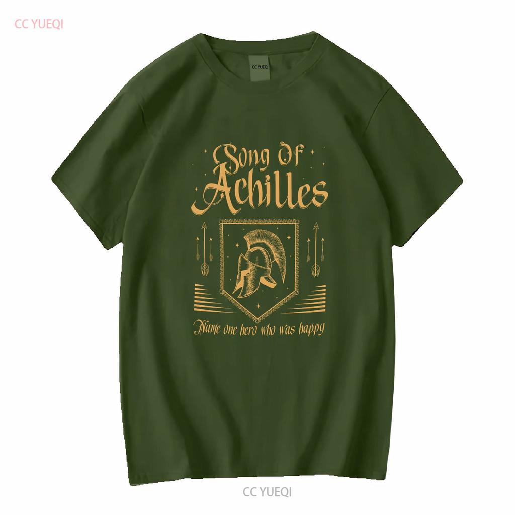Song Of Achilles Shirt And Patroclus Greek Mythology Lgbtq T Booklover Bookish Long Or Short Sleeves Vintage Washed Slightly