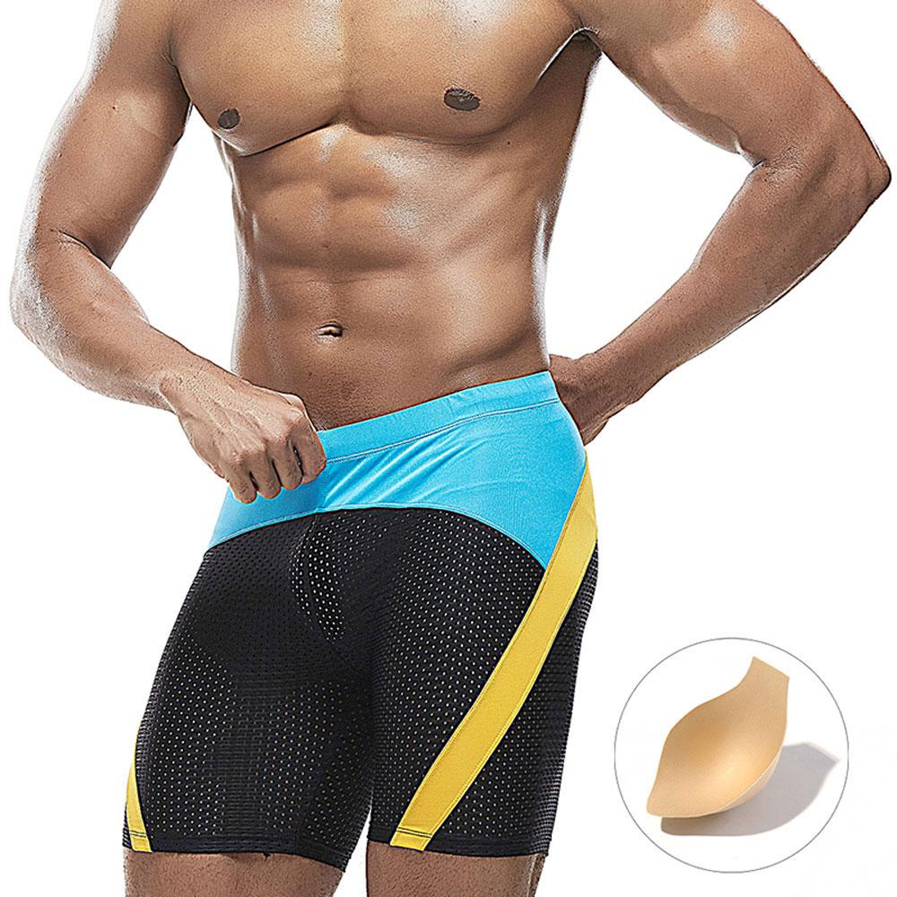 Мужские трусы для плавания, сетчатые обтягивающие сексуальные купальники, пляжная одежда для загара, серфинга, тренажерного зала
