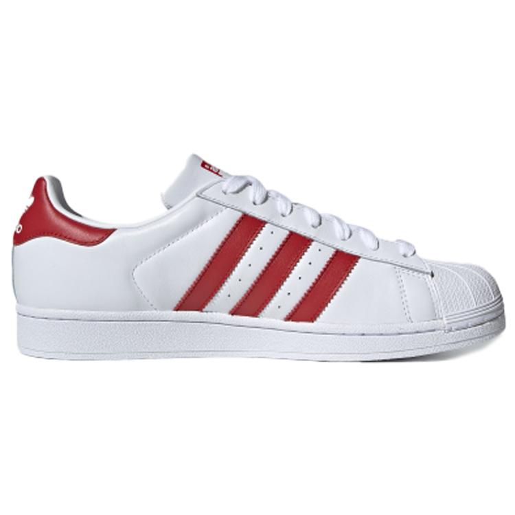 Adidas Superstar 'White Scarlet' BD7420
