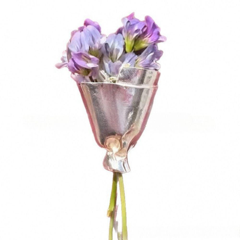 Zinc Zinc Alloy Wearable Flower Bouquet Clip Silver Gold Brooch Temperament Flower Brooch  Decoration