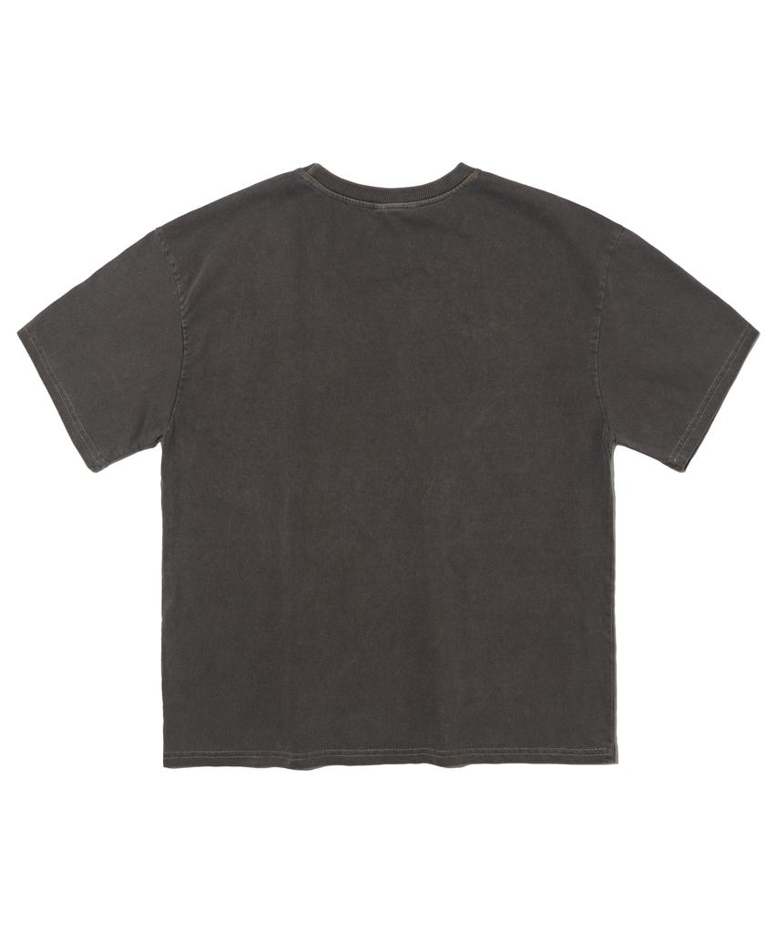 OTHERFITS Однотонная укороченная футболка с коротким рукавом (коричневый)