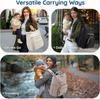 New Diaper Mommy Backpack Lightweight Baby Diaper Bag Waterproof Diaper Backpack With Diaper Pad Baby Stroller Shoulder Strap