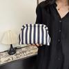 Модный Колор-блок Полоска Клатч-косметичка и для монет для женщин