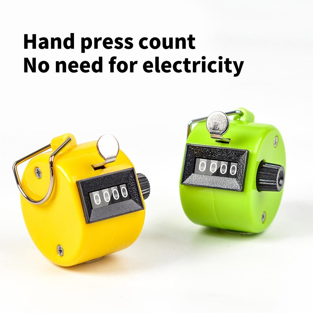 Ручной счетчик, механические счетчики, кликеры, 4-значный счетчик чисел, кликеры, счетчики шагов для обучения гольфу