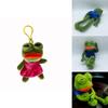 Adorable Pepe The Frog Sad Plush Keychain Pendant For Backpacks