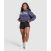 Gymshark Strength Department Graphic Hoodie Weighted Purple B3c3q Pb7p