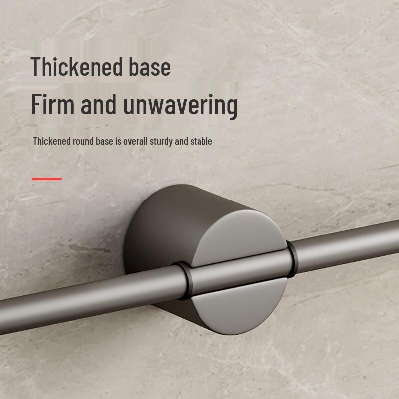 Tiger Mr. Punch-Free Aluminum Bathroom Towel Rack