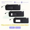1 пара солнцезащитных козырьков (5G0857551 и 5G0857552) для Volkswagen Golf 7