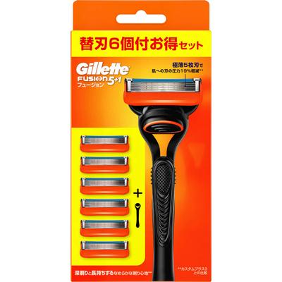 Gillette Fusion manual с держателем 5B, 6 сменными лезвиями Держатель для мужских бритв Держатель для мужских бритв