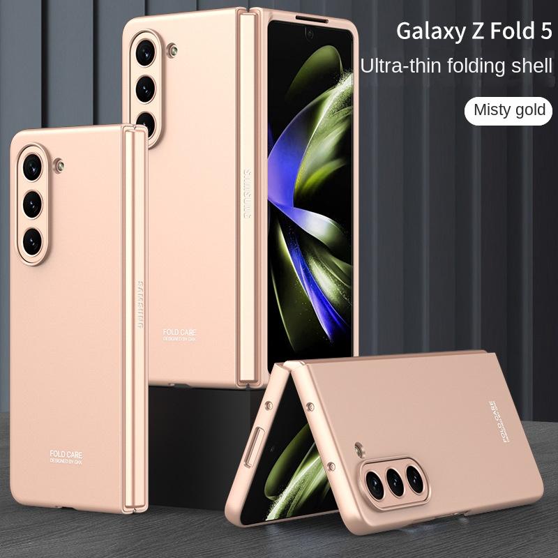 Гальванизированный противоударный чехол для телефона Samsung Galaxy Z Fold 5 4 3 Fold5 Fold4 Fold3 5G с защитой от падений из ПК