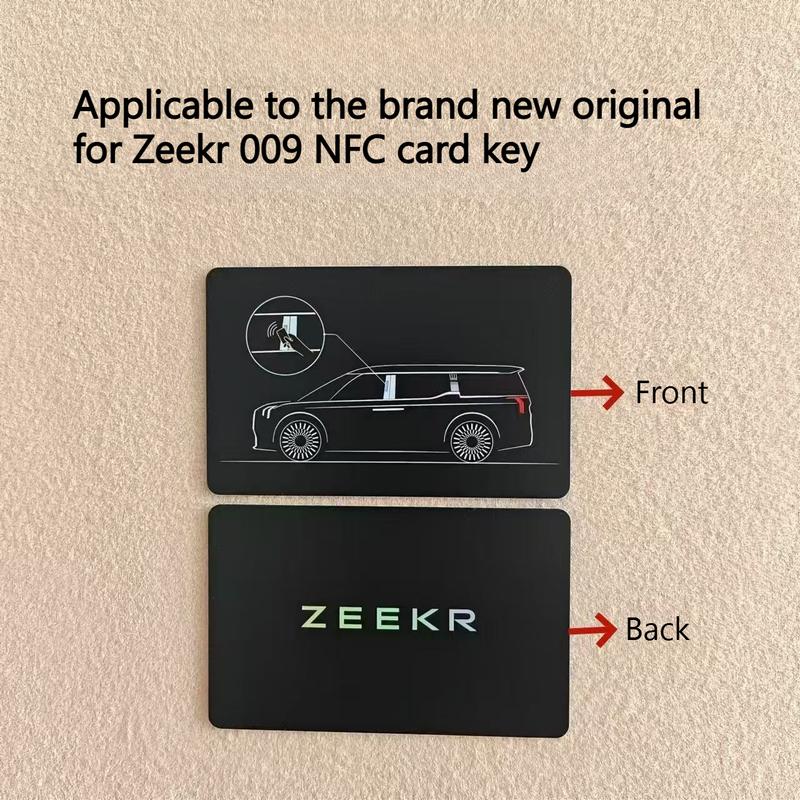 Применимо к совершенно новому оригинальному NFC-ключу-карте для Zeekr 009, для Zeekr 009, карточка, аксессуары для автомобиля