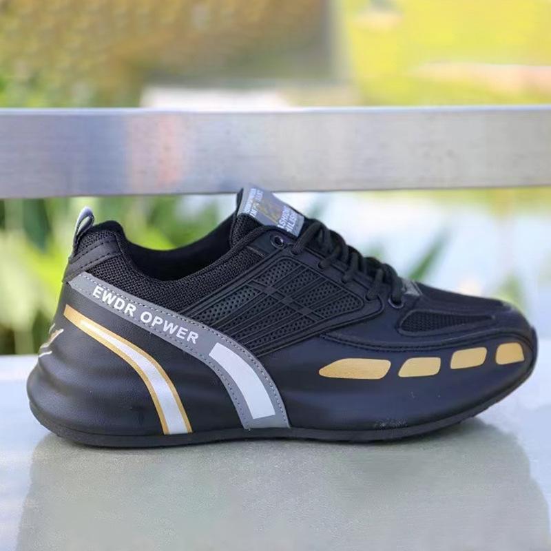 Мужские легкие спортивные кроссовки - нескользящая амортизация, толстая подошва, подходят для фитнеса, спорта и повседневной носки в любое время года.