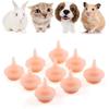 10pcs Silicone Pet Feeding Nipple Kitten Puppy Feeding Nipple Newborn Kittens Puppies Rabbits