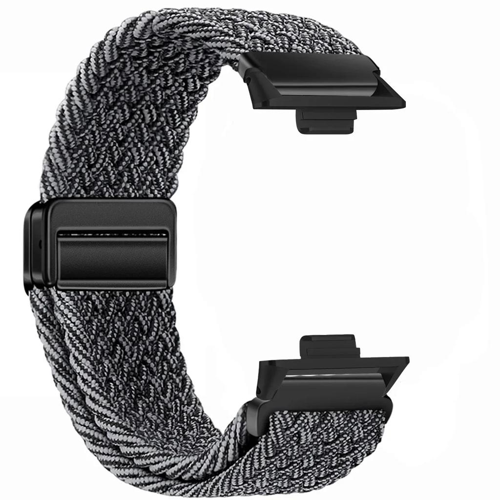 Magnetic Braided Nylon Loop Band for Xiaomi Redmi Watch 5 4 Strap Adjustable Sport Replacement Correa Bracelet Mi Band 9 8 Pro