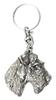 Fox Terrier Wire - Silver-plated Dog Pendant, Handbag Decoration, Backpack Pendant by Art-Dog Brand