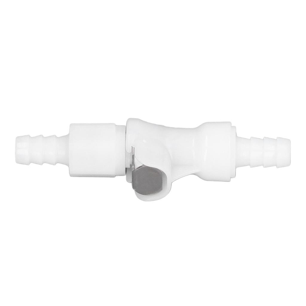 Plastic Hose Quick Connector 5/16 Tube with Shut Off Food Grade Plastic Water Line Tube Connector