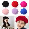 French Beanie Winter Warm Felt Berets Pumpkin Felt Headgear Autumn Hat Wool Beret Cap