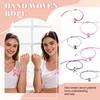 Breast Awareness Bracelets Ribbon Breast Awareness Bracelets Motivational Wristband Accessories Suitable For Women Survivors Party Gifts