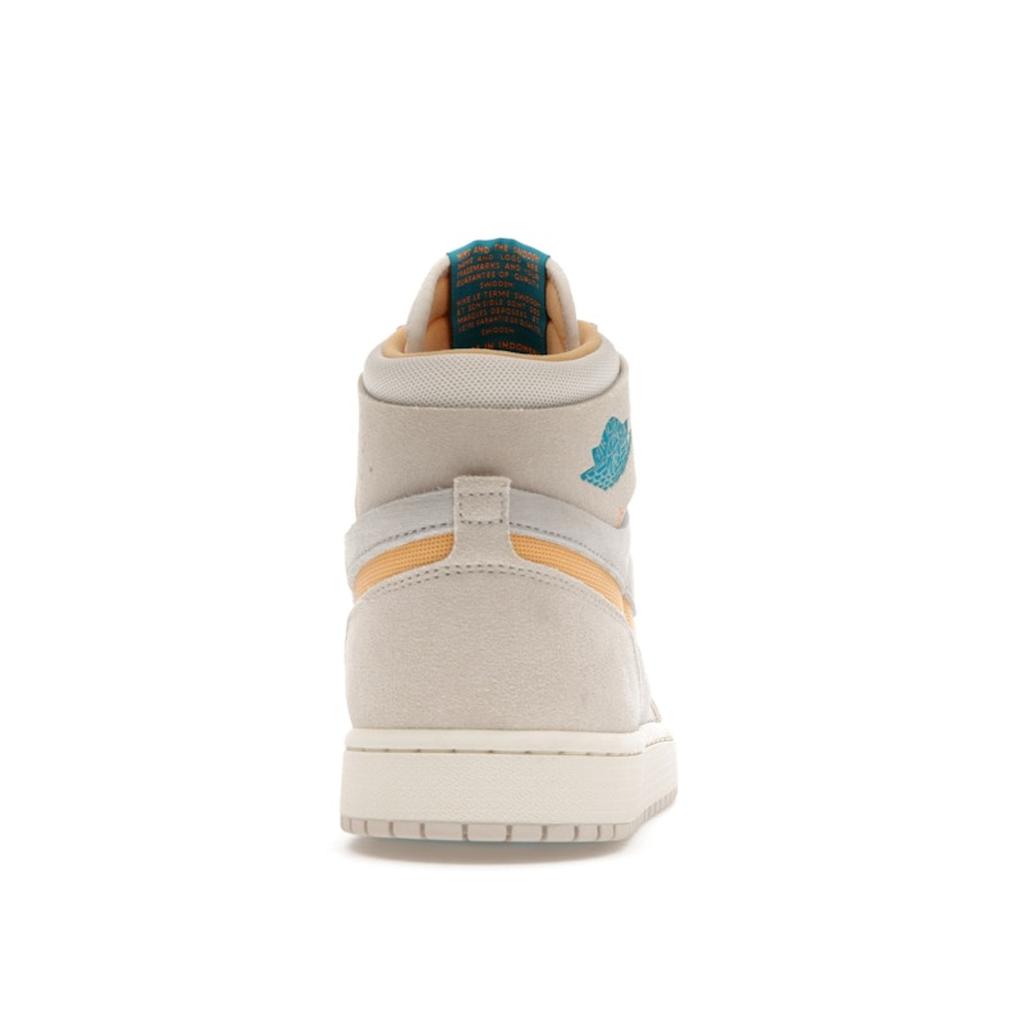 Мужские кроссовки Air Jordan 1 High Zoom Comfort 2 Light Orewood Citrus Коричневые светло-орево-коричневые паруса DV1307-180