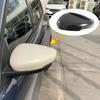 For Ford Escape -2024 Car Sticker Rearview Side Mirror Cover Wing Cap Exterior Door Rear View Case Trim Carbon Fiber Look