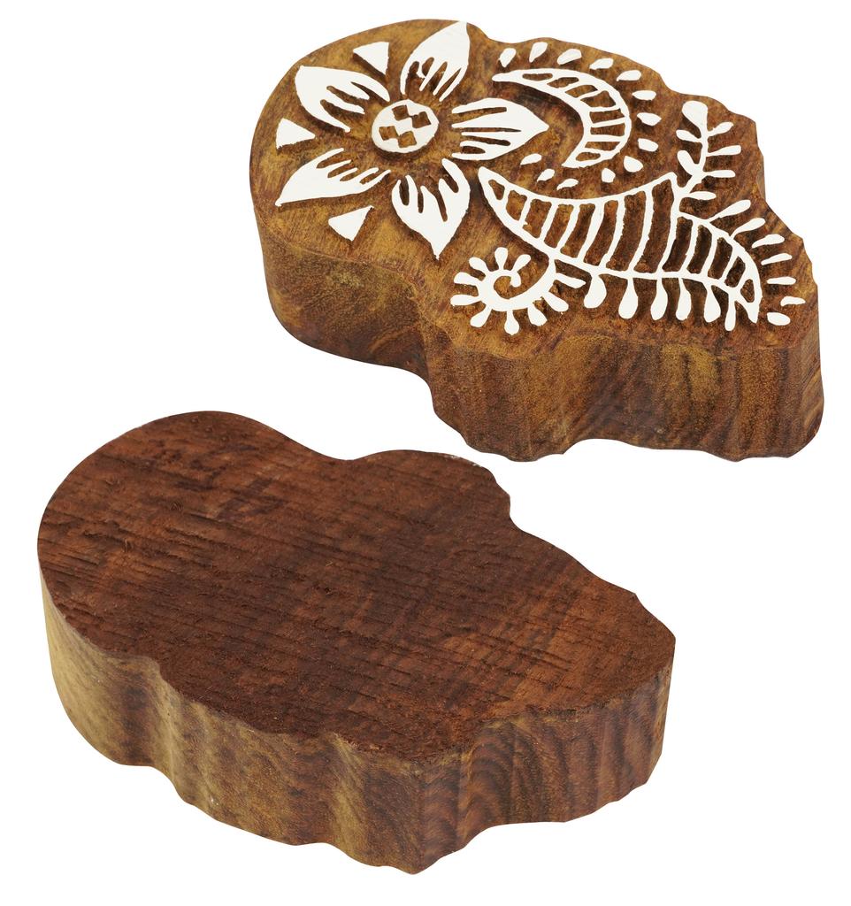 IBA Indianbeautifulart Текстильный печатный блок птица ручная резьба деревянный штамп дерево