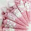 100Pcs DIY Candy Bag Wedding Favors Birthday Party Decoration Sweet Cellophane Transparent Cone Storage Bag