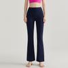 LAHN Women's High-Waisted Micro-Flare Yoga Pants - Hip-Lifting, No Visible Line, Petite Wide-Leg Design, Thin and Stylish.