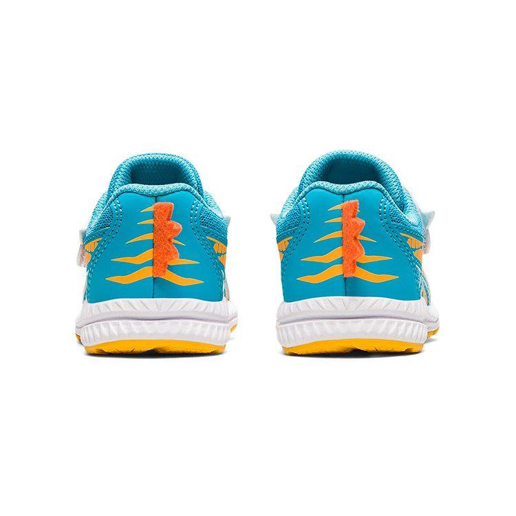 Asics Contend 7 TS Dinosaur Baby Sneakers Blue Aquarium Orange-Pop 1014A214-400