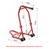 Motorcycle Stands Bike Stand Front Wheel Support Frame Stand Swingarm Lift For Moto Bikes Shop Repairing Tool