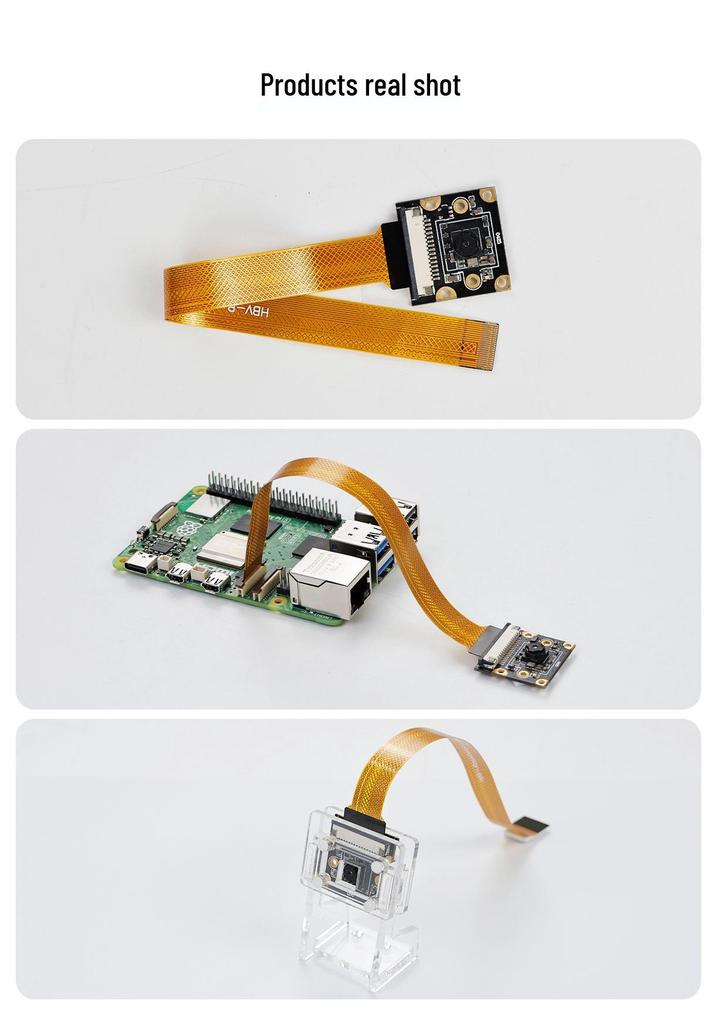 HD-камера для Raspberry Pi 5: 8-мегапиксельный модуль камеры MIPI IMX219