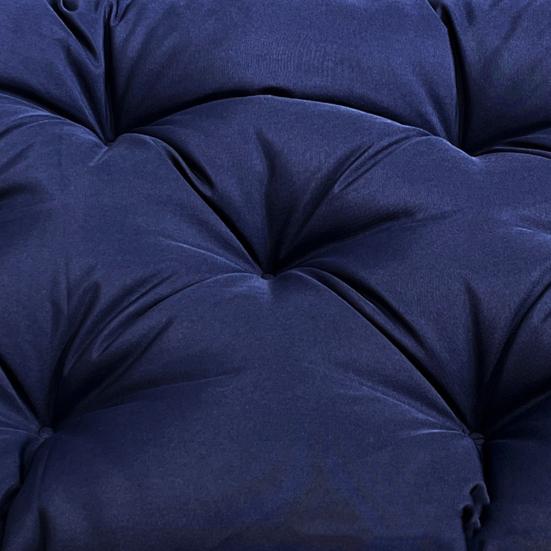 Подушка для подвесного кресла со спинкой 45691-местная подушка для сиденья садовой скамьи с завязками