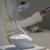 Проекционная настольная лампа-лебедь USB-зарядка ночник защита глаз регулируемая гибкая лампа для чтения декор эстетика для дома офиса