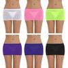 Женское сексуальное ультратонкое прозрачное нижнее белье, летние эластичные облегающие юбки с низкой талией, горячая эротическая клубная вечеринка, супер мини облегающая юбка