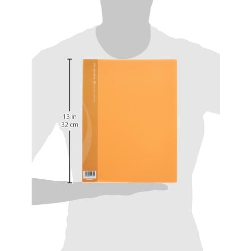 Nakabayashi A4 Прозрачная книга Прозрачный файл 40 карманов Желтый CB1033Y-N